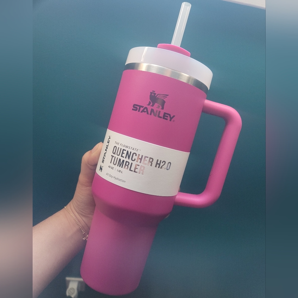 Fuschia 40oz Stanley Tumbler